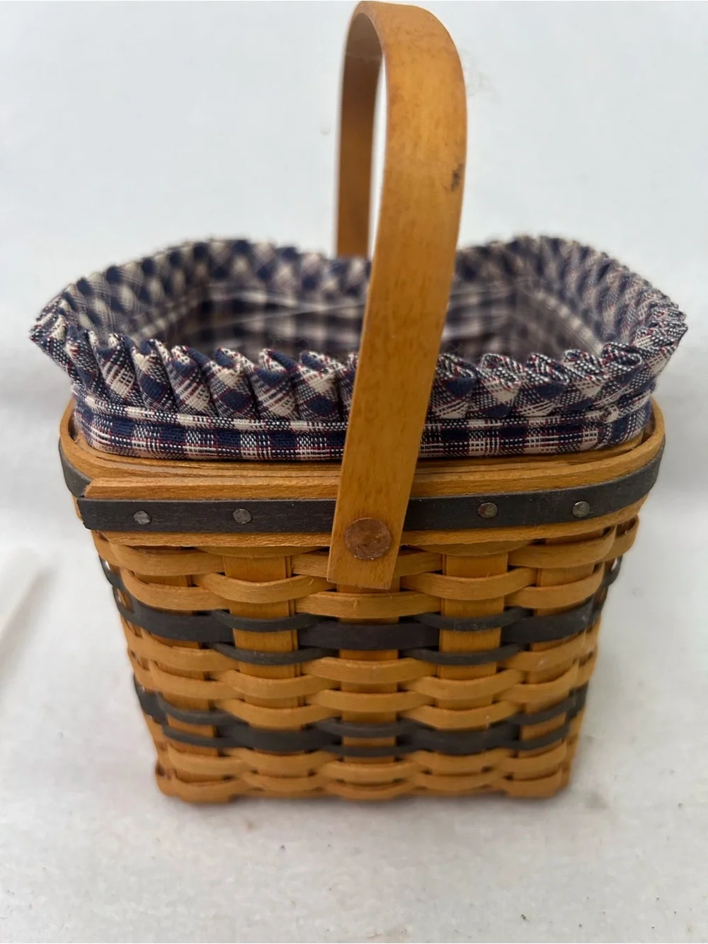 Longaberger woven picnic